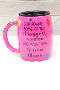 Strongest Women Autism Moms Mug