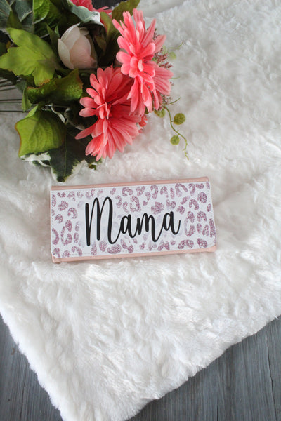 Pink Cheetah Mama Wallet